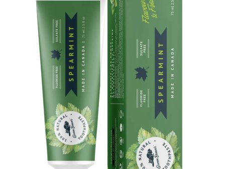 Green Beaver Spearmint Toothpaste (75ml) Hot on Sale