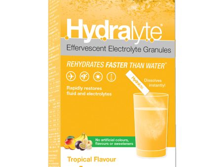 Hydralyte Electrolyte Granules Tropical (12x6g) For Discount